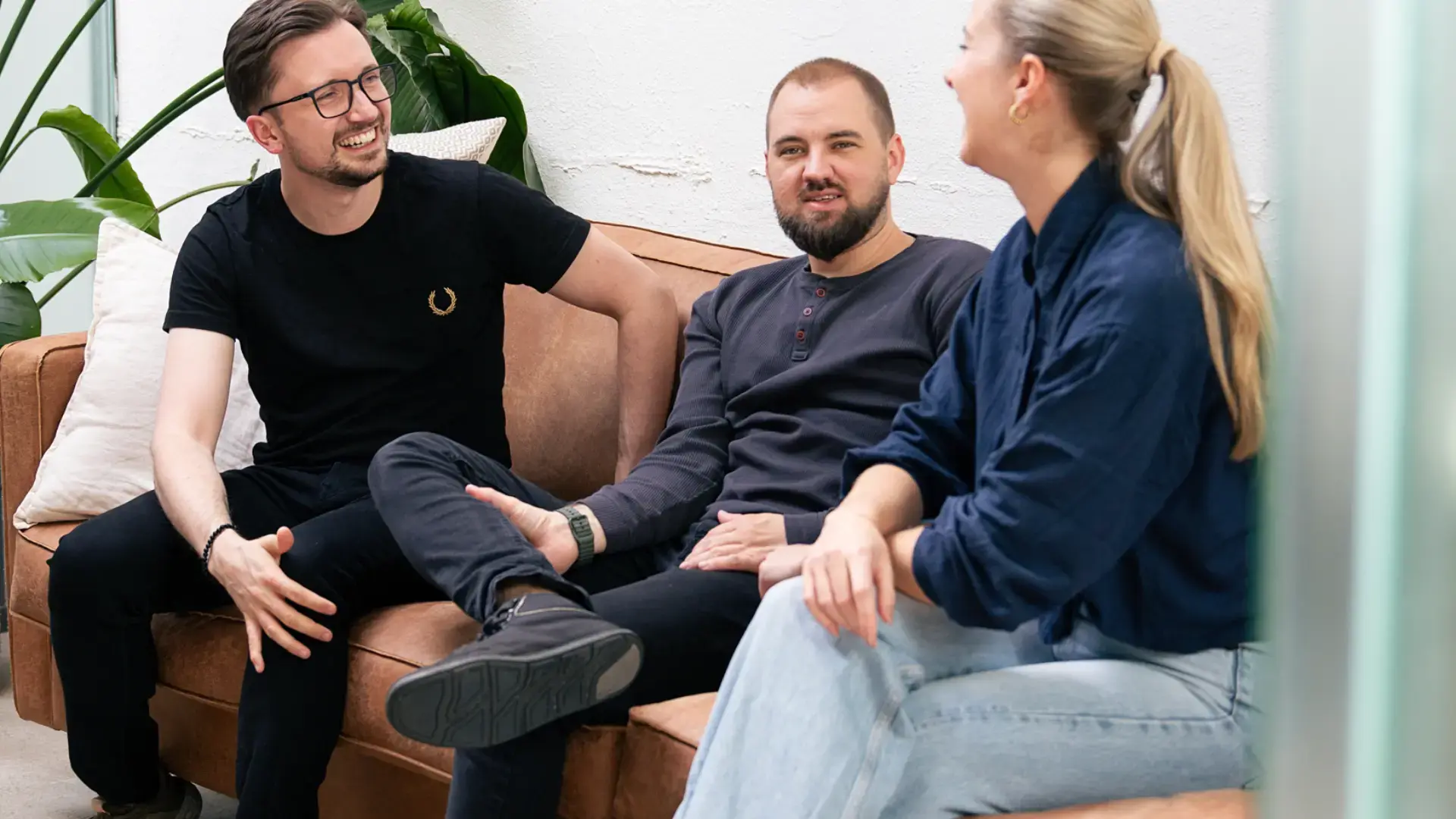 Marketing Team am Arbeiten