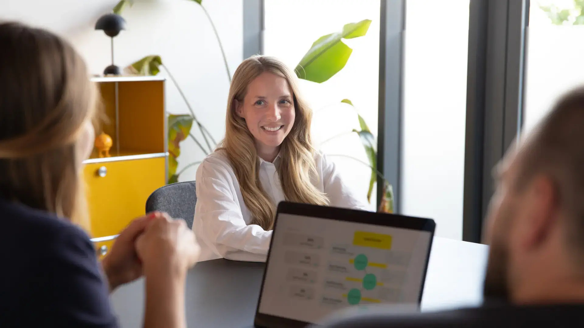 HubSpot-Team am Arbeiten