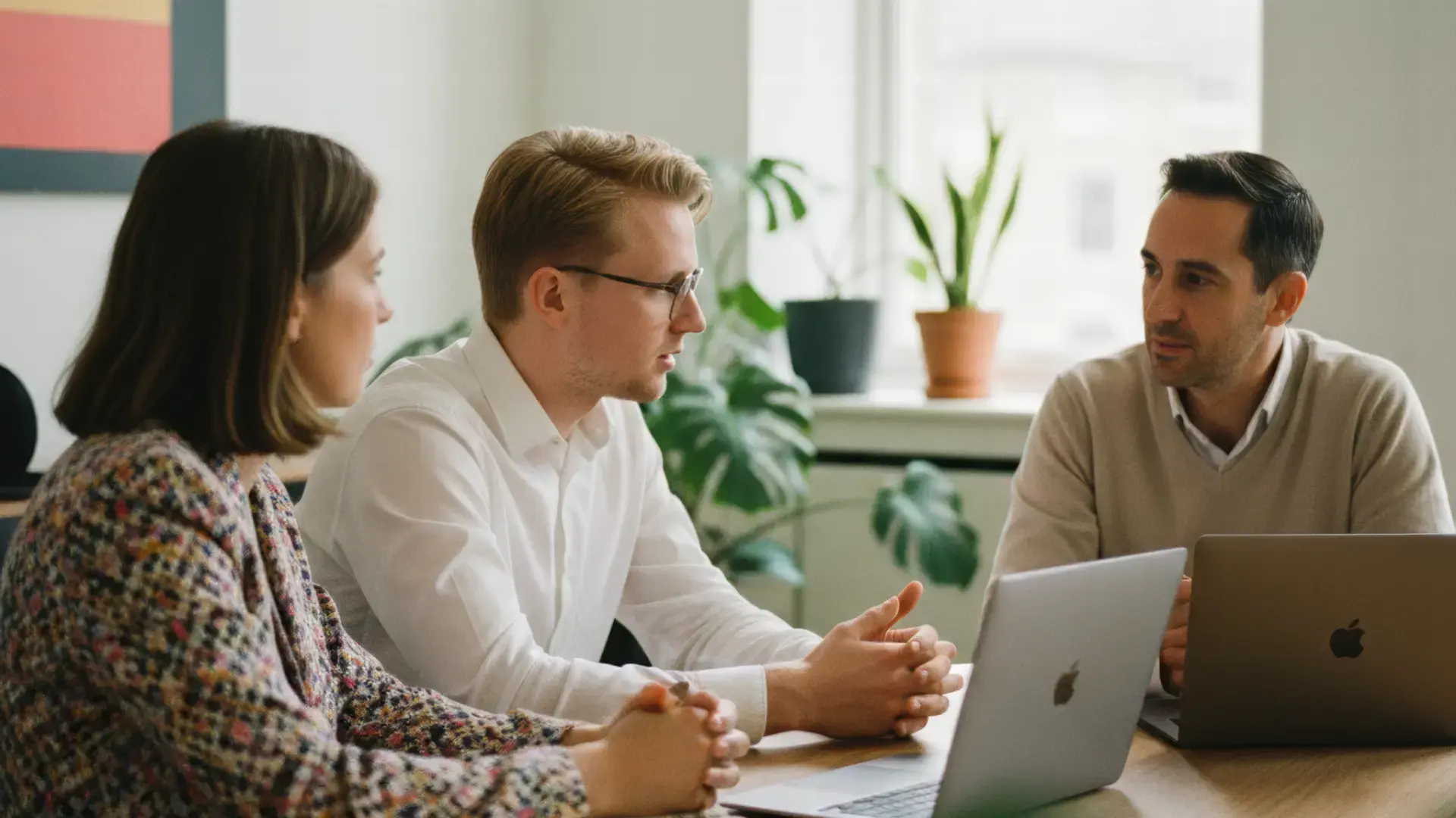 Marketing-Team am Arbeiten