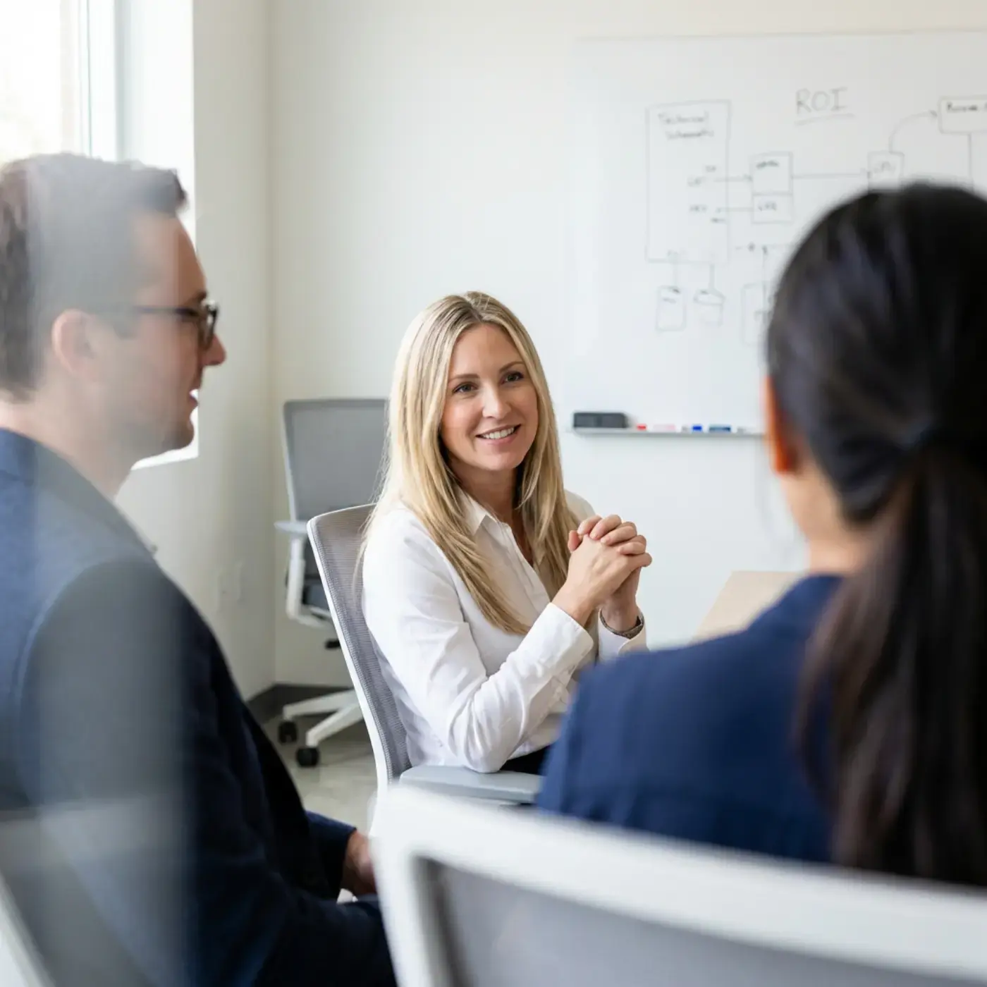 Team in einem Meeting